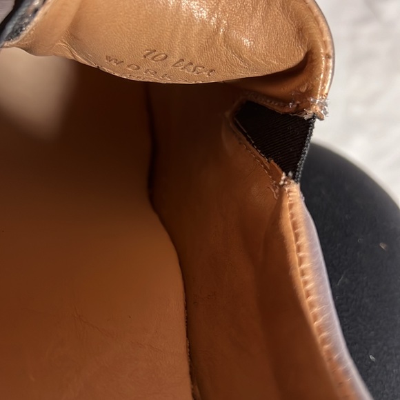 BED|STU Hermione Slip On Leather Grey Rustic Silver Metallic size 10 🥳Host Pick🥳 - Picture 10 of 16